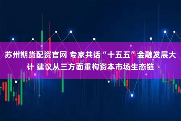 苏州期货配资官网 专家共话“十五五”金融发展大计 建议从三方面重构资本市场生态链